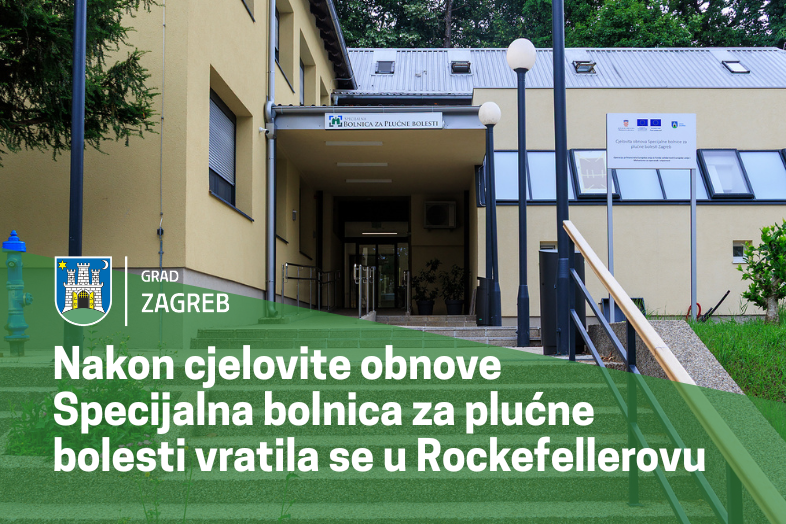 Nakon cjelovite obnove zgrade Specijalna bolnica za plućne bolesti vratila se u Rockefellerovu